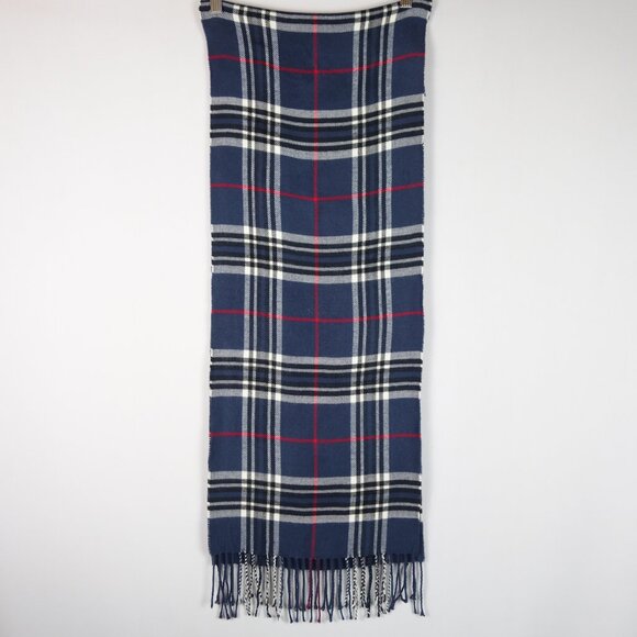 Burberry London Tailored Clothing Nova Check Cashmere Scarf, Sz 65 in x 12.50 in - Picture 5 of 5